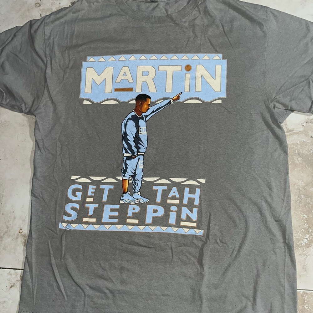 Gray Martin Graphic T-Shirt